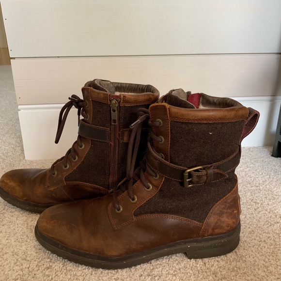 ugg women's kesey waterproof leather boot
